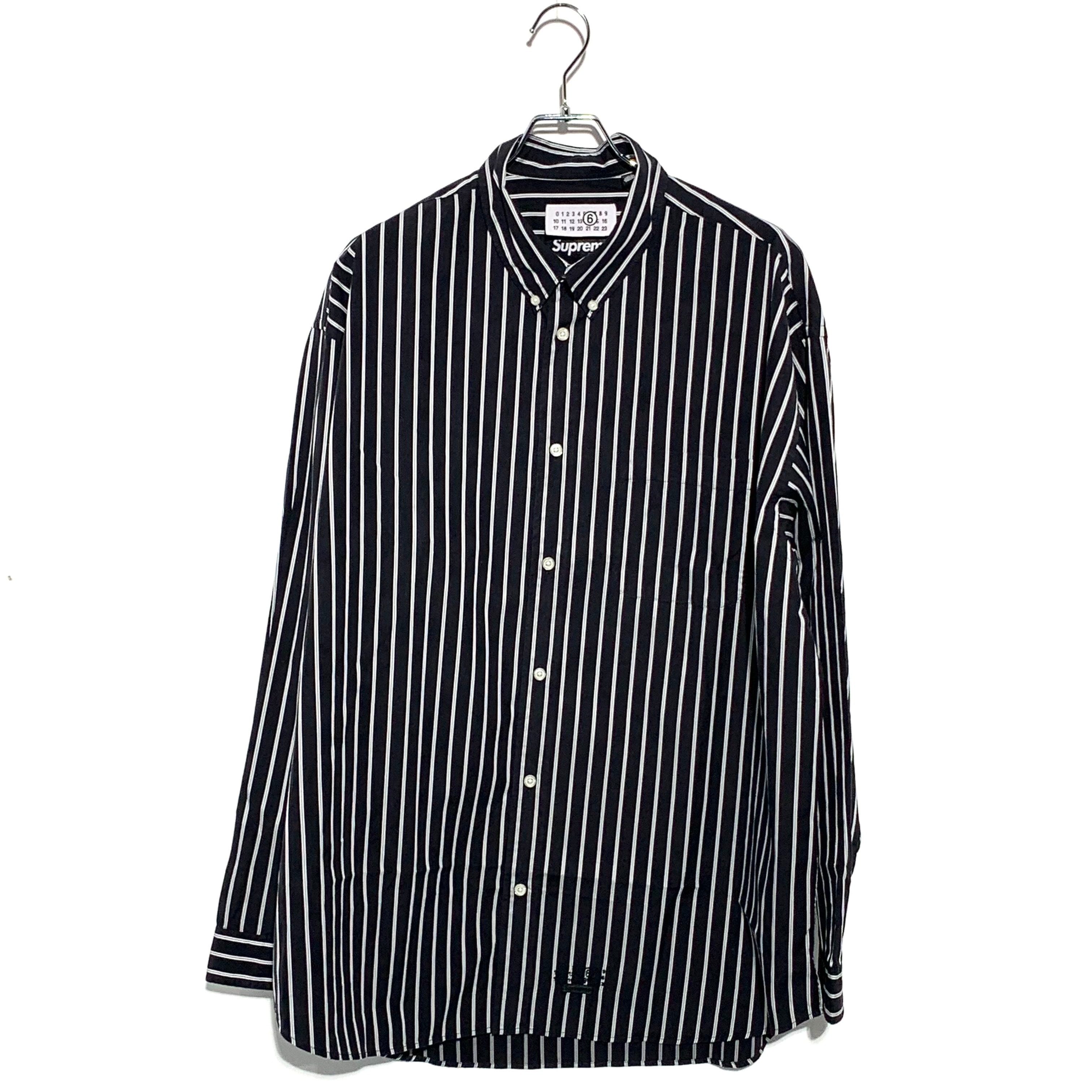 Supreme x MM6 Maison Margiela Stripe Shirt "Black"