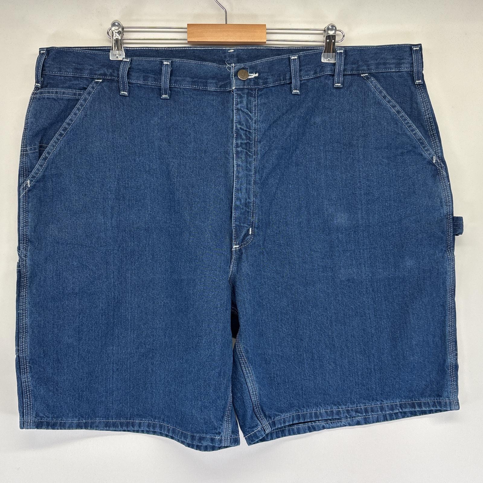 古着 リーバイス Levi's ショートパンツ ペインターパンツ デニム 大きいサイズ 半ズボン ハーフパンツ 短パン ワーク w46 ブルー メンズ