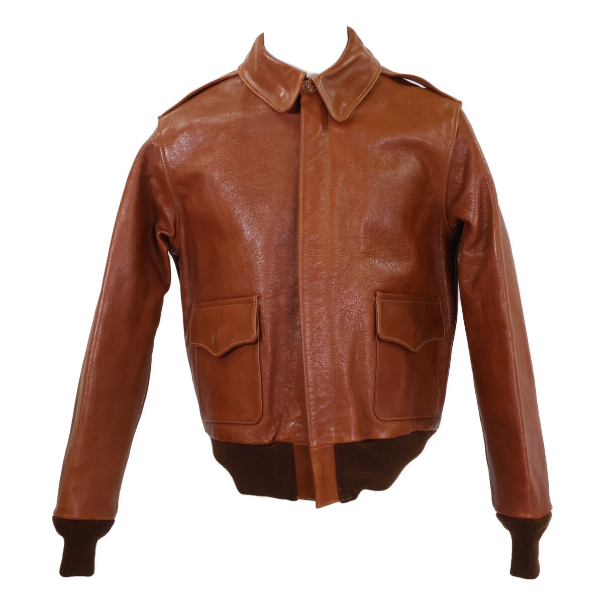 バズリクソンズ BR80019 A-2 PERRY SPORTSWEAR ホースハイドフライトジャケット 40