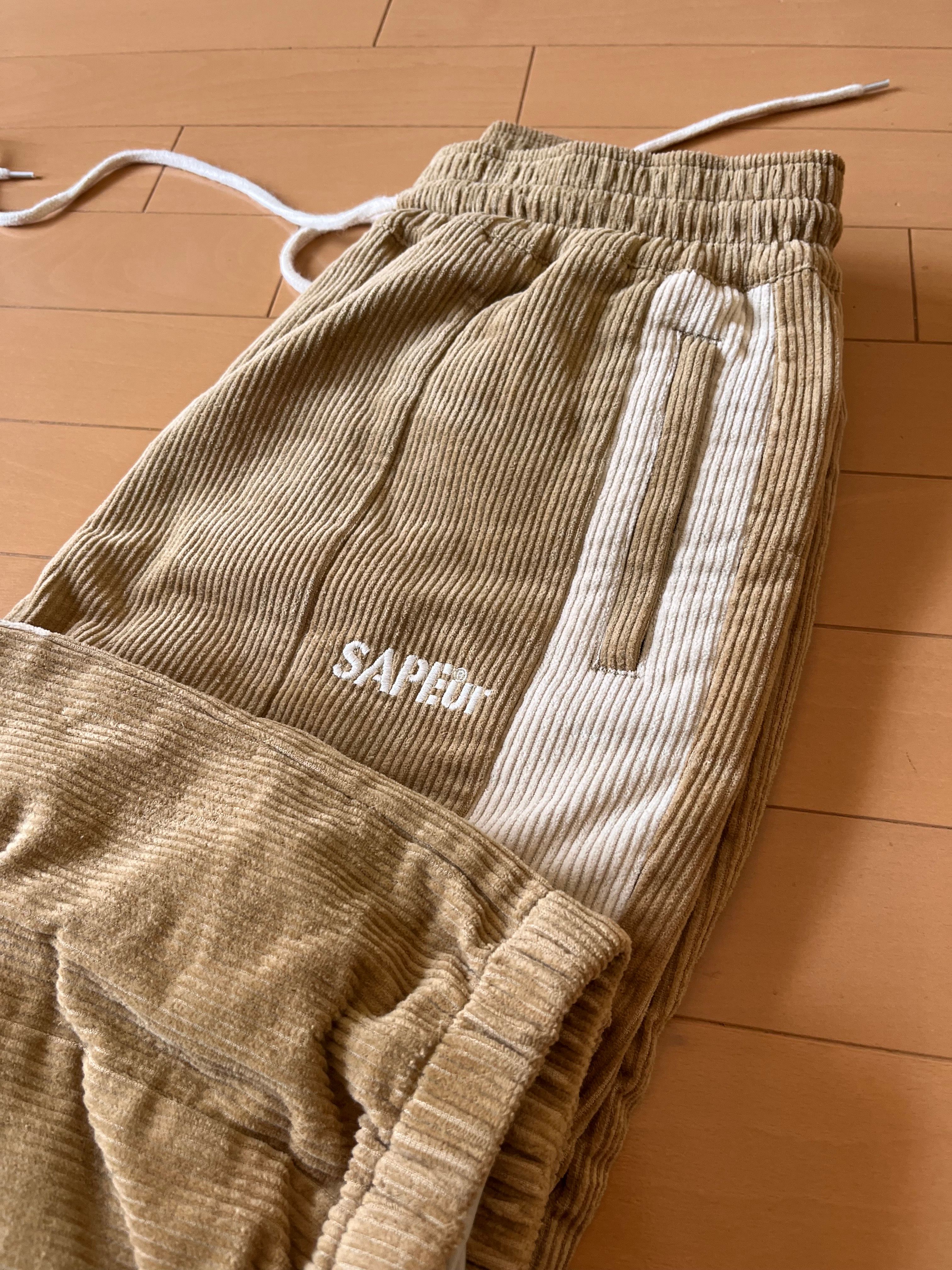 SAPEur Corduroy Pants "Beige"