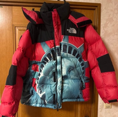 Supreme x The North Face Statue of Liberty Baltoro Jacket "Red"