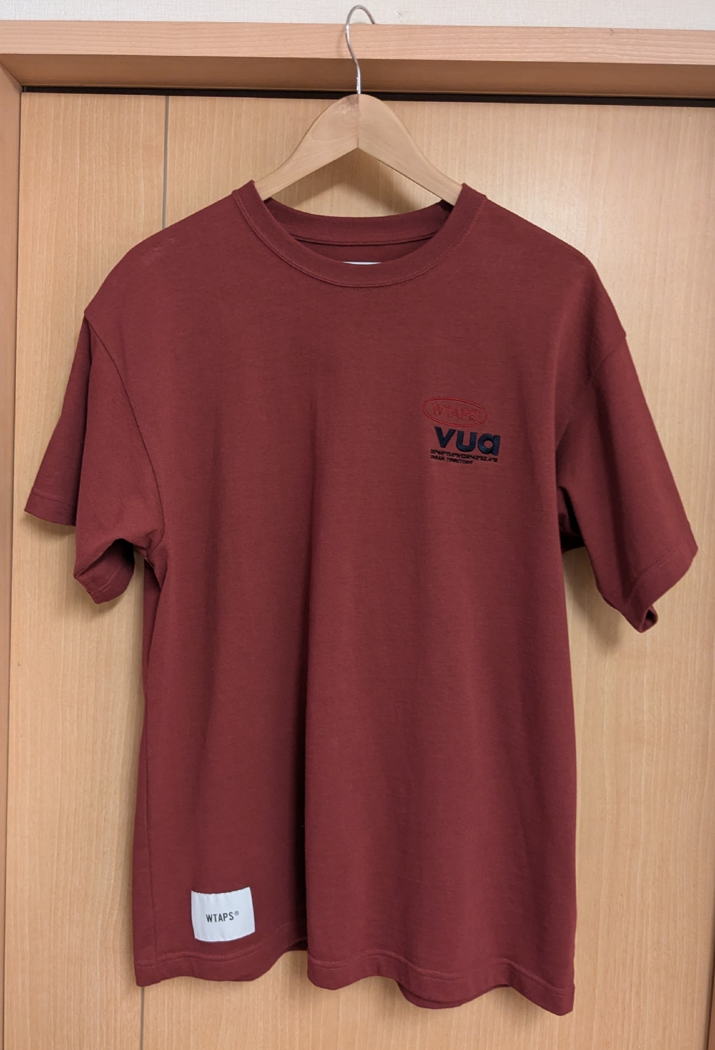 WTAPS AII 02 / SS / Cotton. Protect "Burgundy"