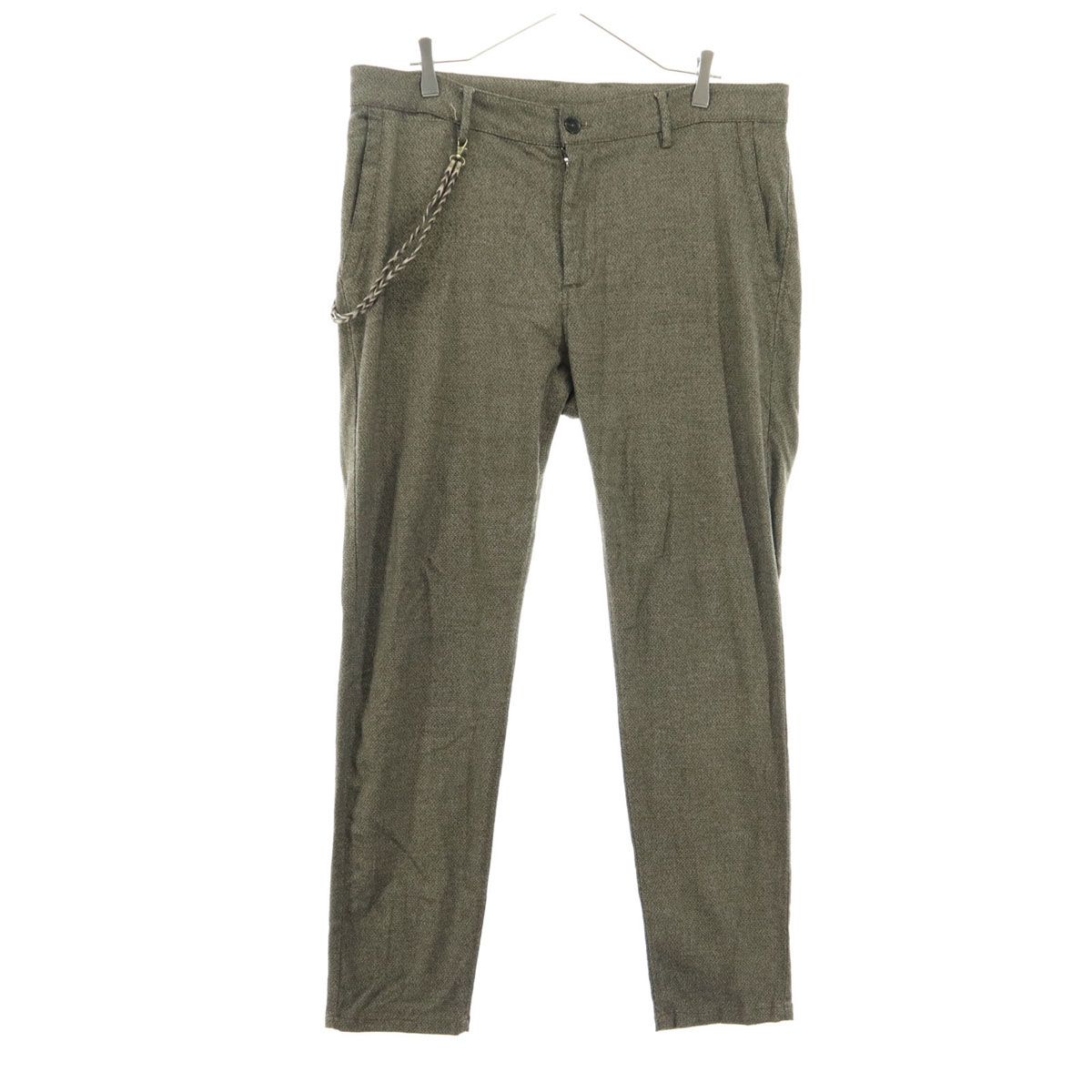 ZARA ザラ ストレートパンツ 46 ブラウン