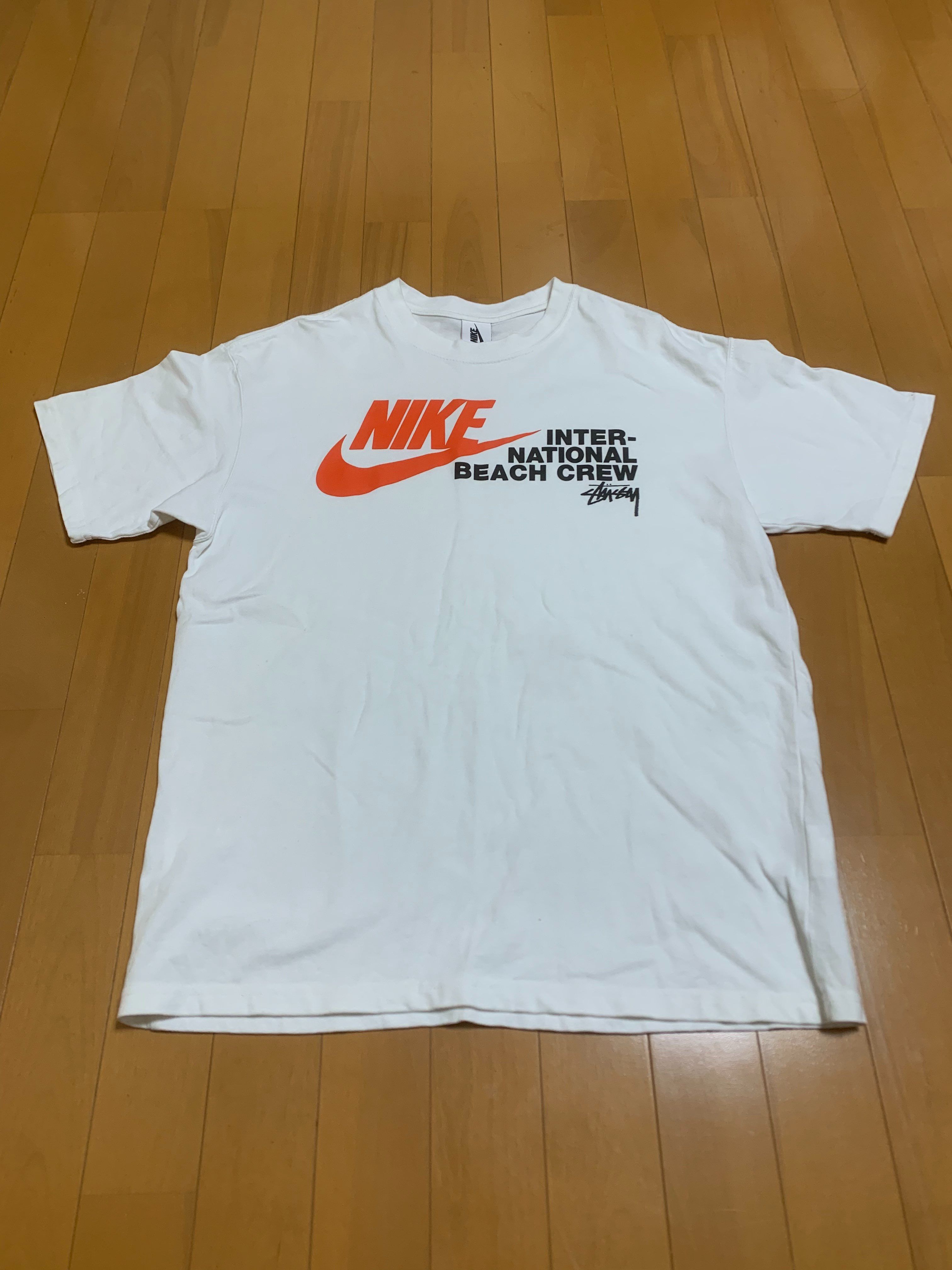 Nike x Stussy International Beach Crew T-Shirt "White"