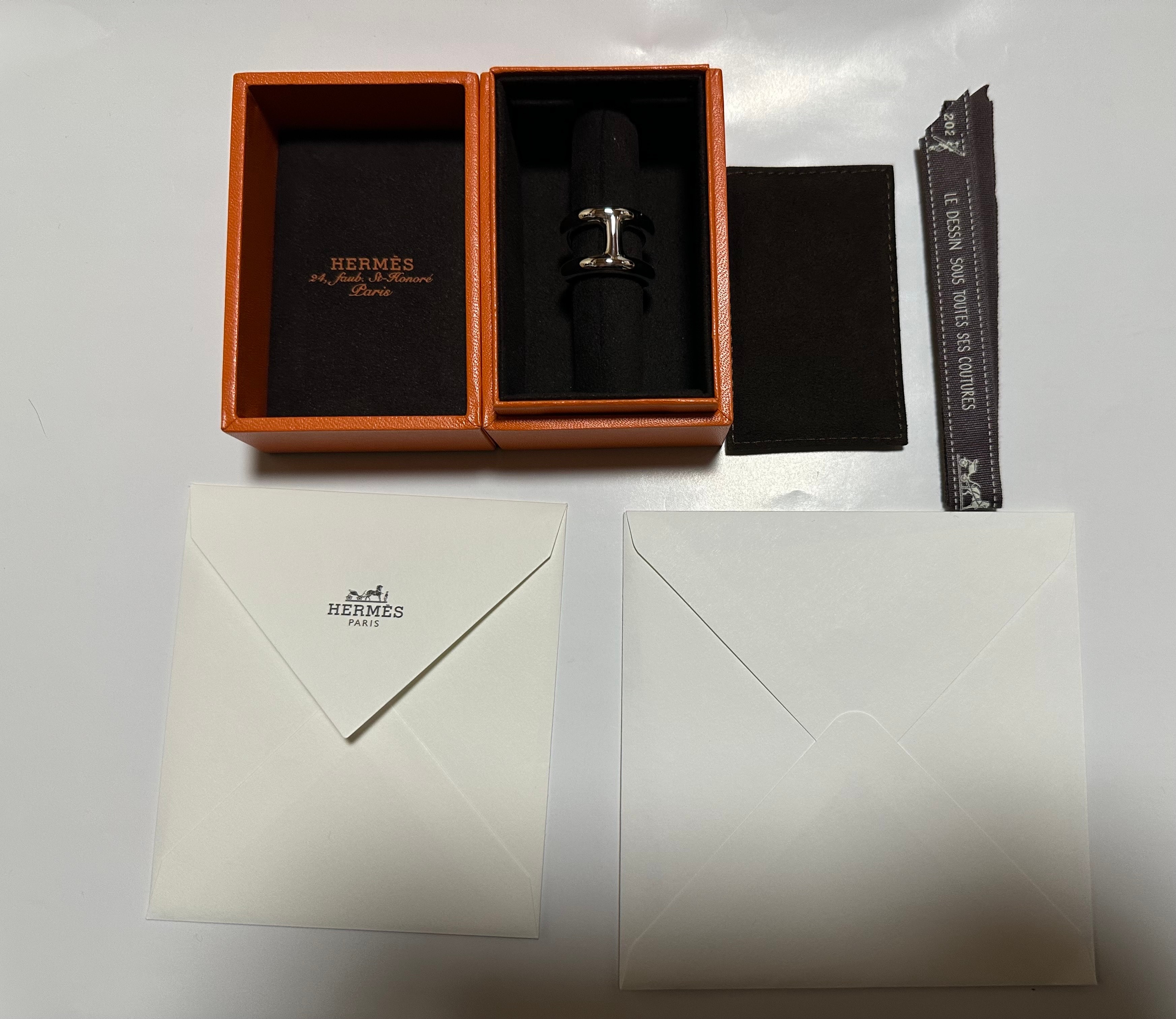 Hermes Osmose Ring GM "Silver"