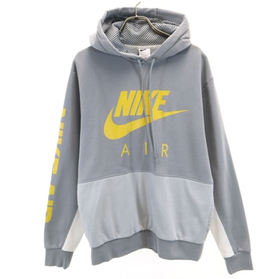 NIKE ナイキ 長袖 スウェットパーカー S グレー