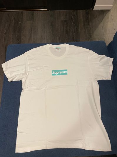 Supreme / Tiffany & Co. Box Logo Tee "White"