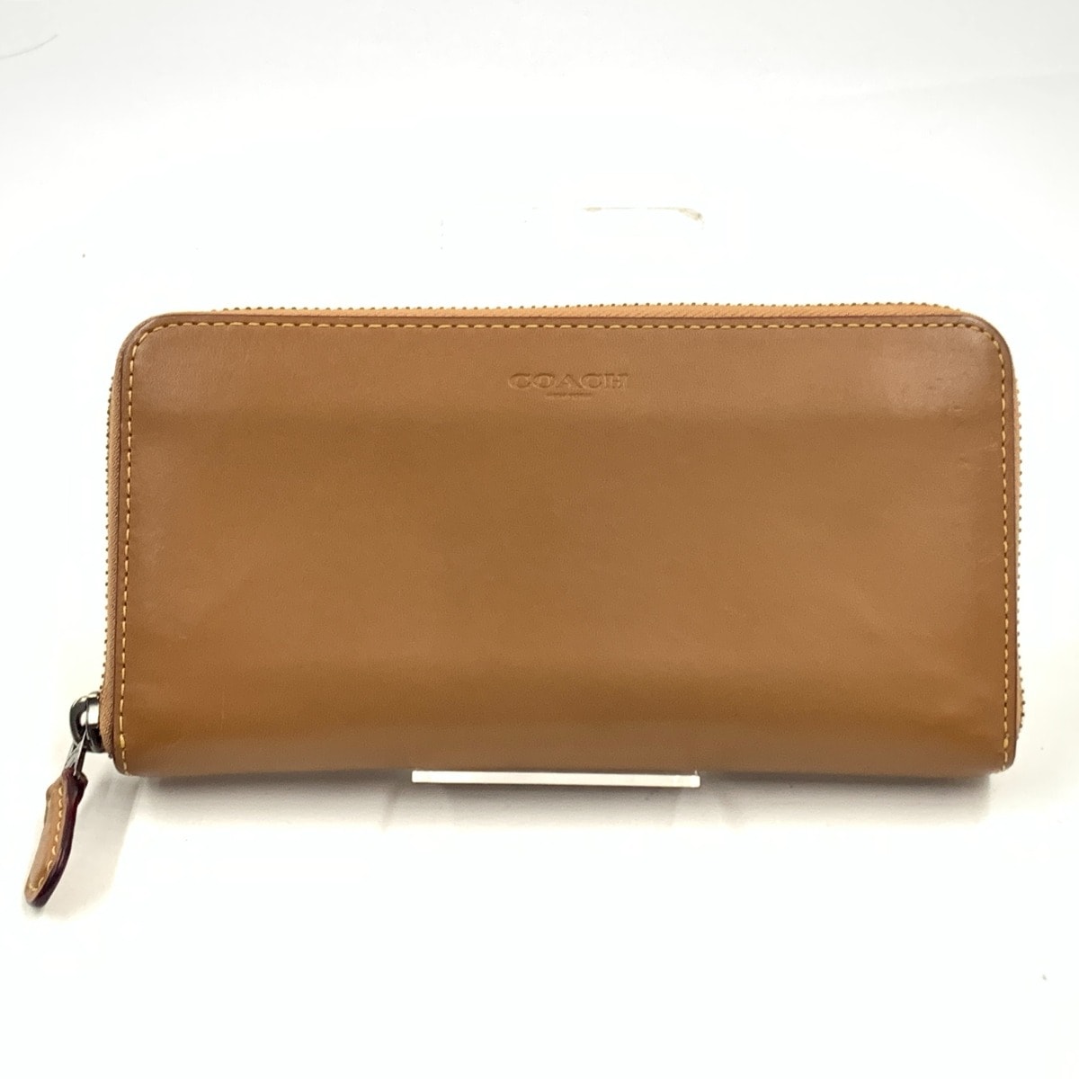 〇〇COACH コーチ ラウンドファスナー ロングウォレット 長財布 54812 ブラウン