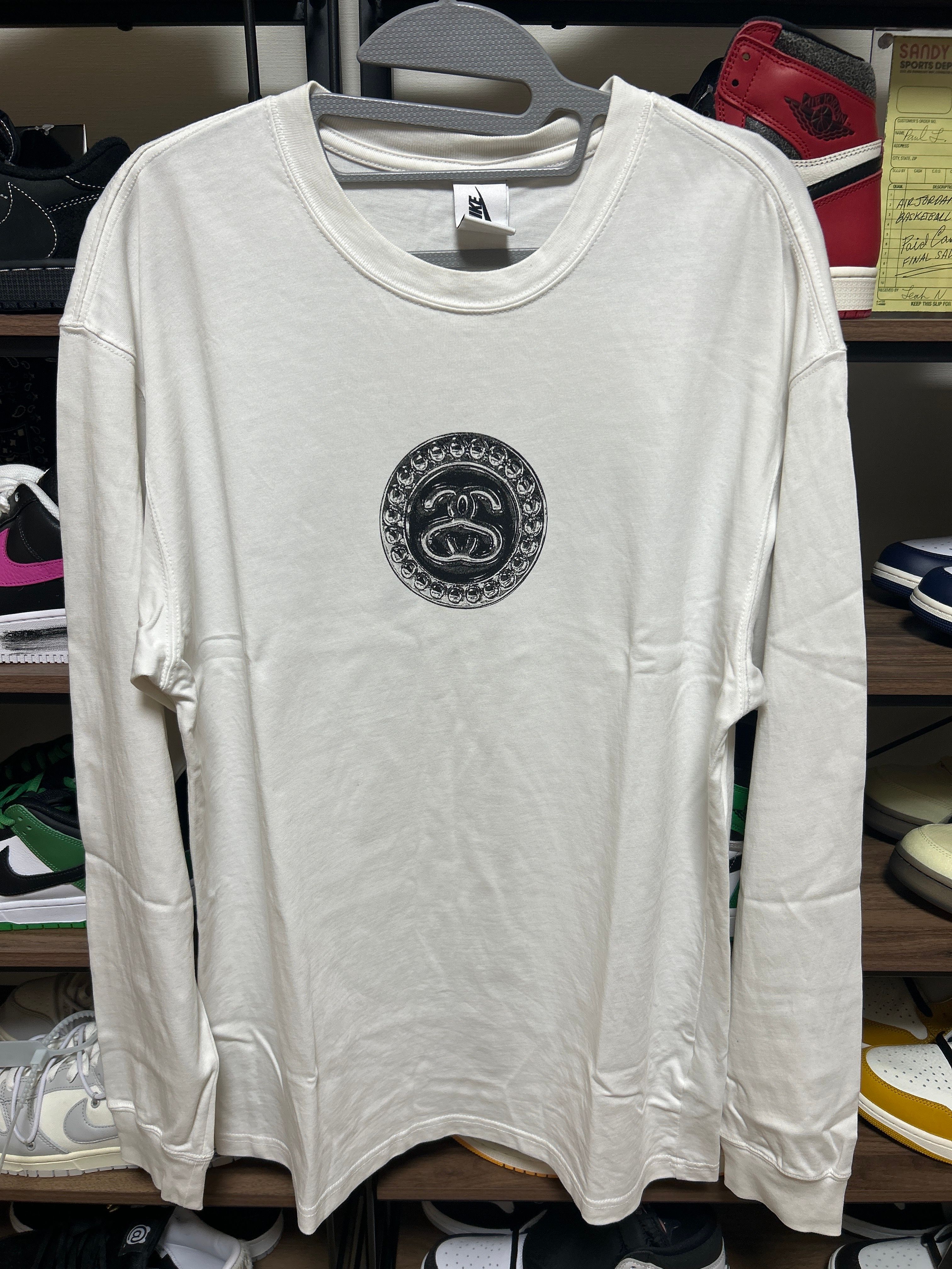 Nike x Stussy SS Link L/S T-Shirt "White"