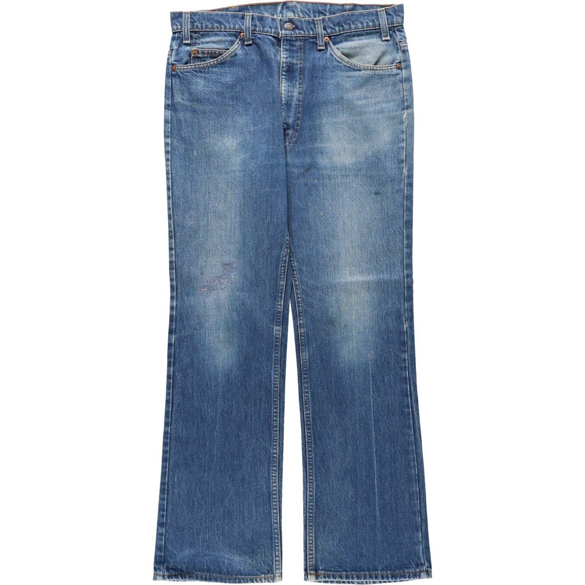 古着 80年代 リーバイス Levi's 20517 0217 オレンジタブ ブーツカットデニムパンツ USA製 メンズw35相当 ヴィンテージ/eaa677619
