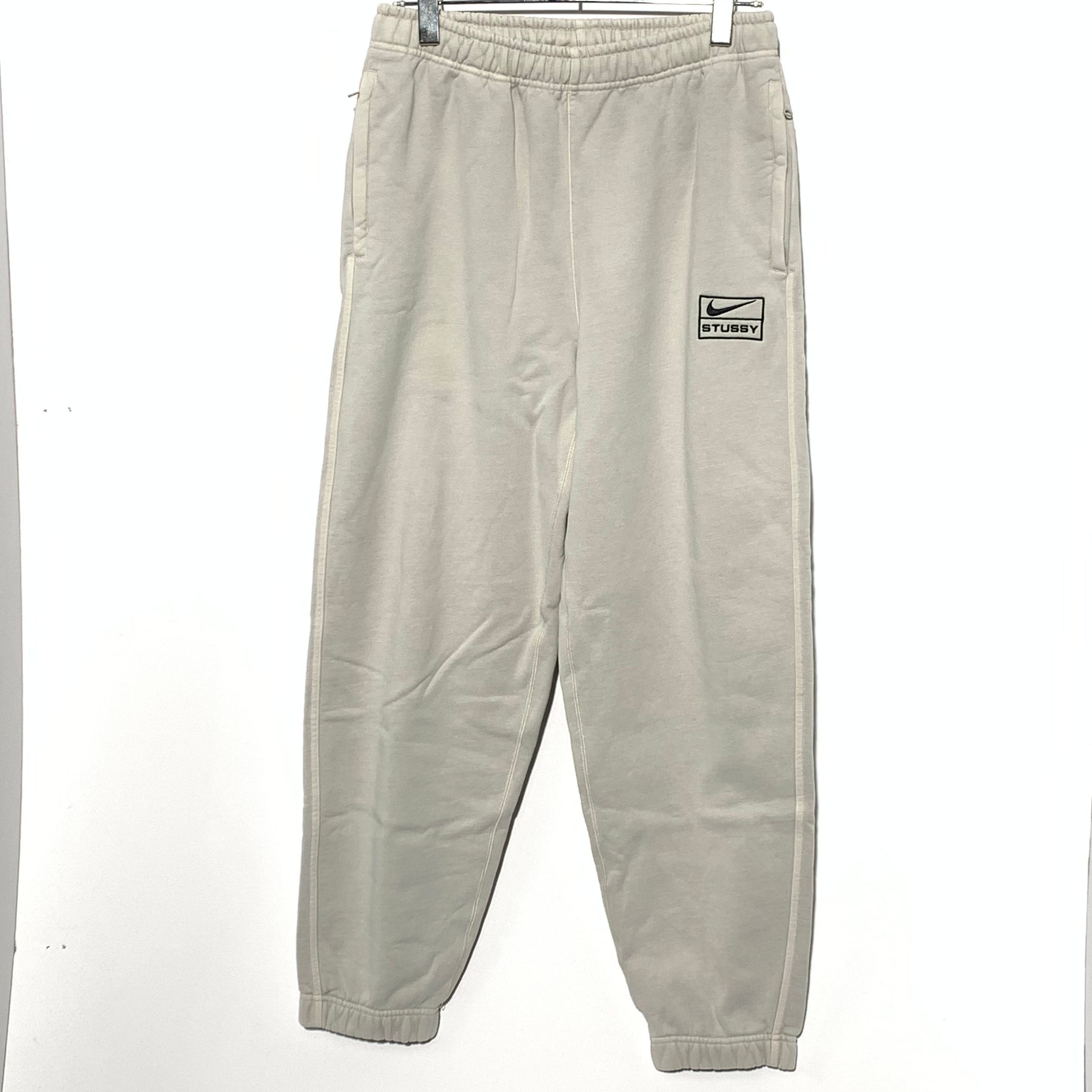 Stussy x Nike U NRG Washed Fleece Pant (US Size) "Light Bone" FZ9992-072