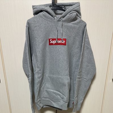 Supreme Box Logo Hooded Sweatshirt "Heather Grey" (16FW)
