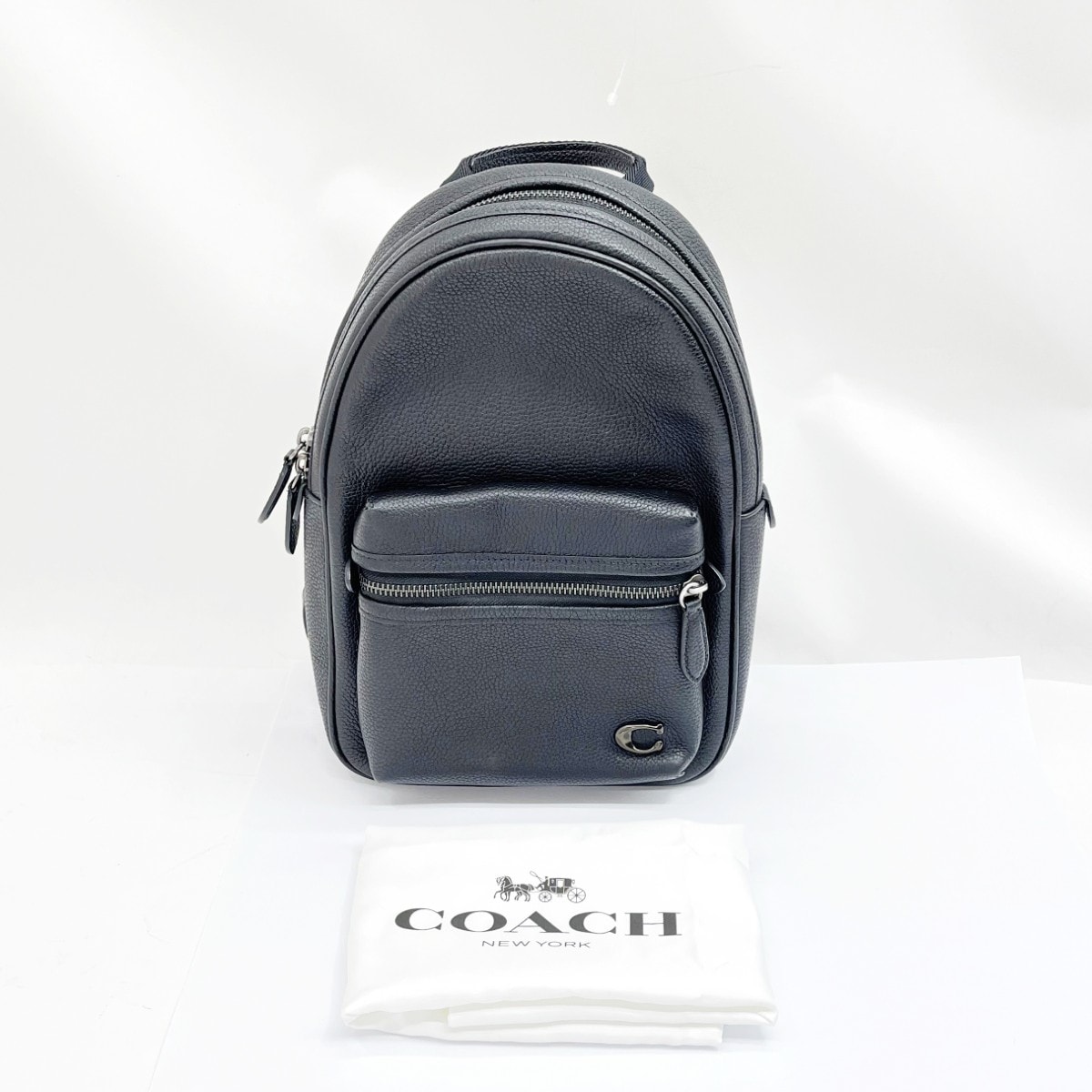 COACH コーチ メッセンジャーバッグ ボディバッグ ショルダーバッグ 斜めがけ レザー ブラック  CP162 ブラック