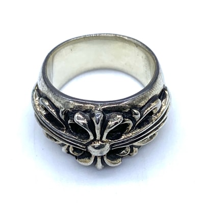 Chrome Hearts Floral Cross Ring "Silver"