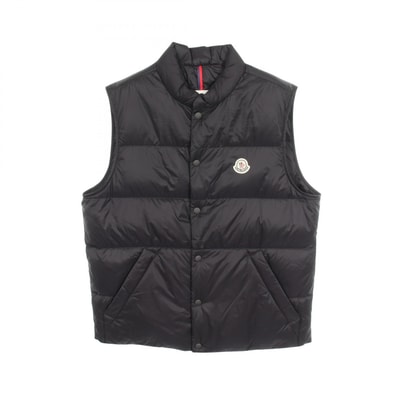 モンクレール MONCLER TUQUEROUYE ダウンベスト 衣料品 アウター ナイロン メンズ ブラック系 L20911A000289991 【新品】