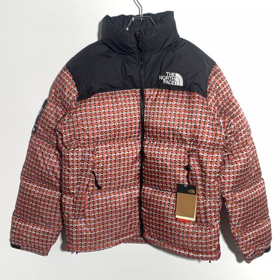 Supreme x The North Face Studded Nuptse Jacket "Red"