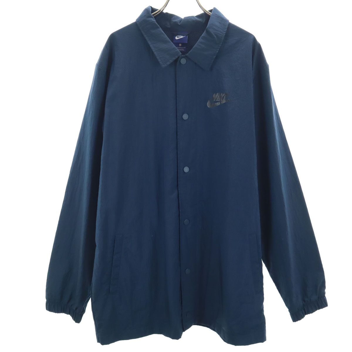NIKE ナイキ ロングコート L ネイビー