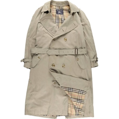 古着 バーバリー Burberry's コットン100% トレンチコート 英国製 メンズXL相当/evb010593
