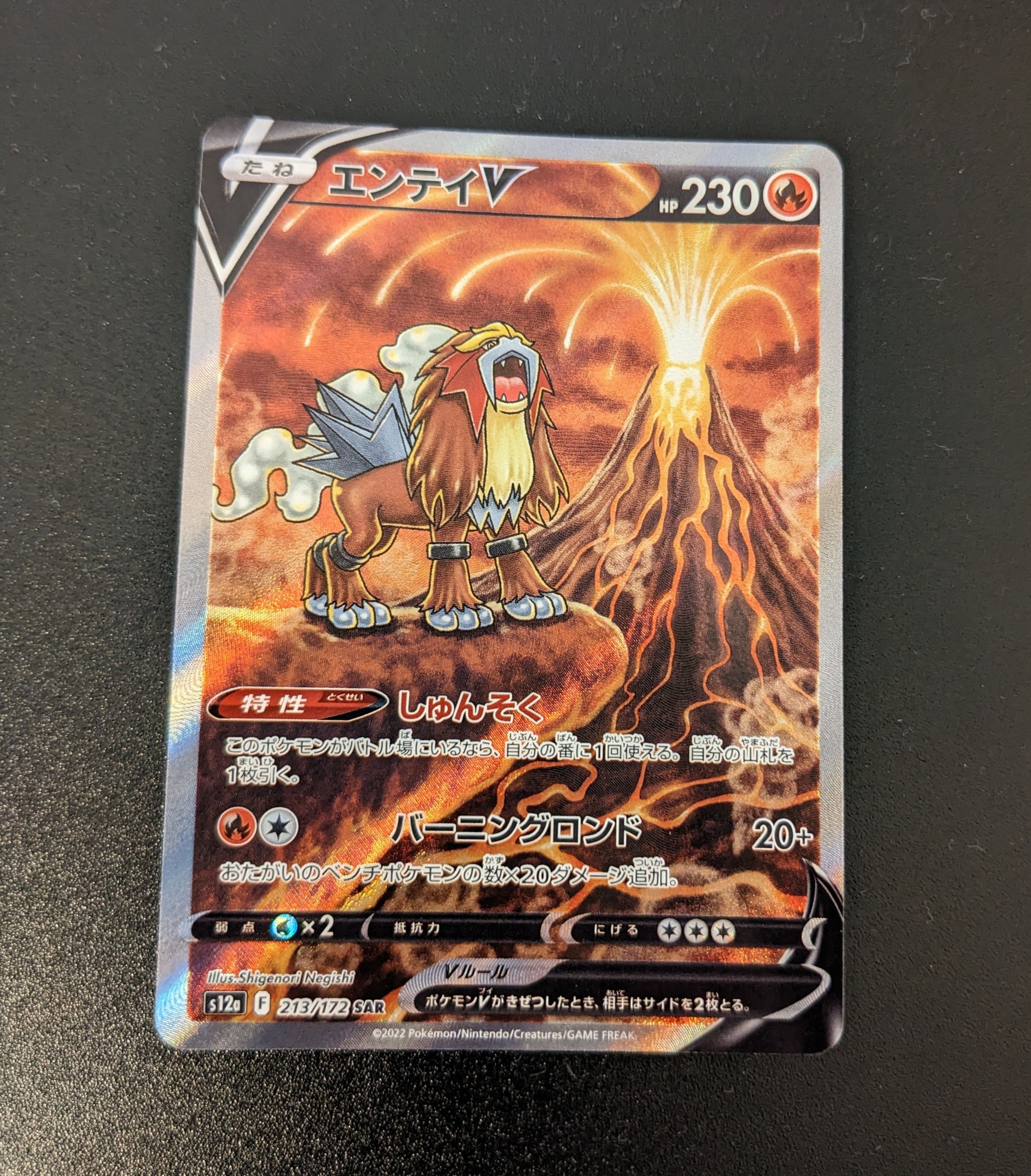 エンテイV SAR[s12a 213/172](ハイクラスパック「VSTARユニバース」)