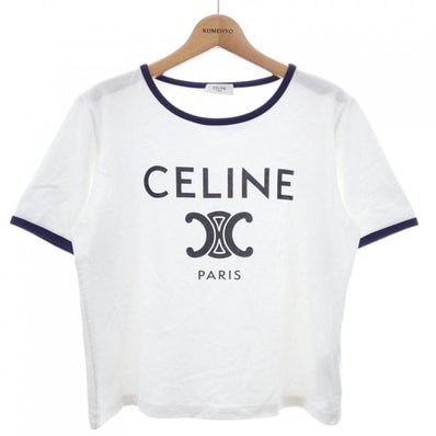 セリーヌ CELINE CELINE PARIS Tシャツ トリオンフ TRIOMPHE 2X872671Q Tシャツ