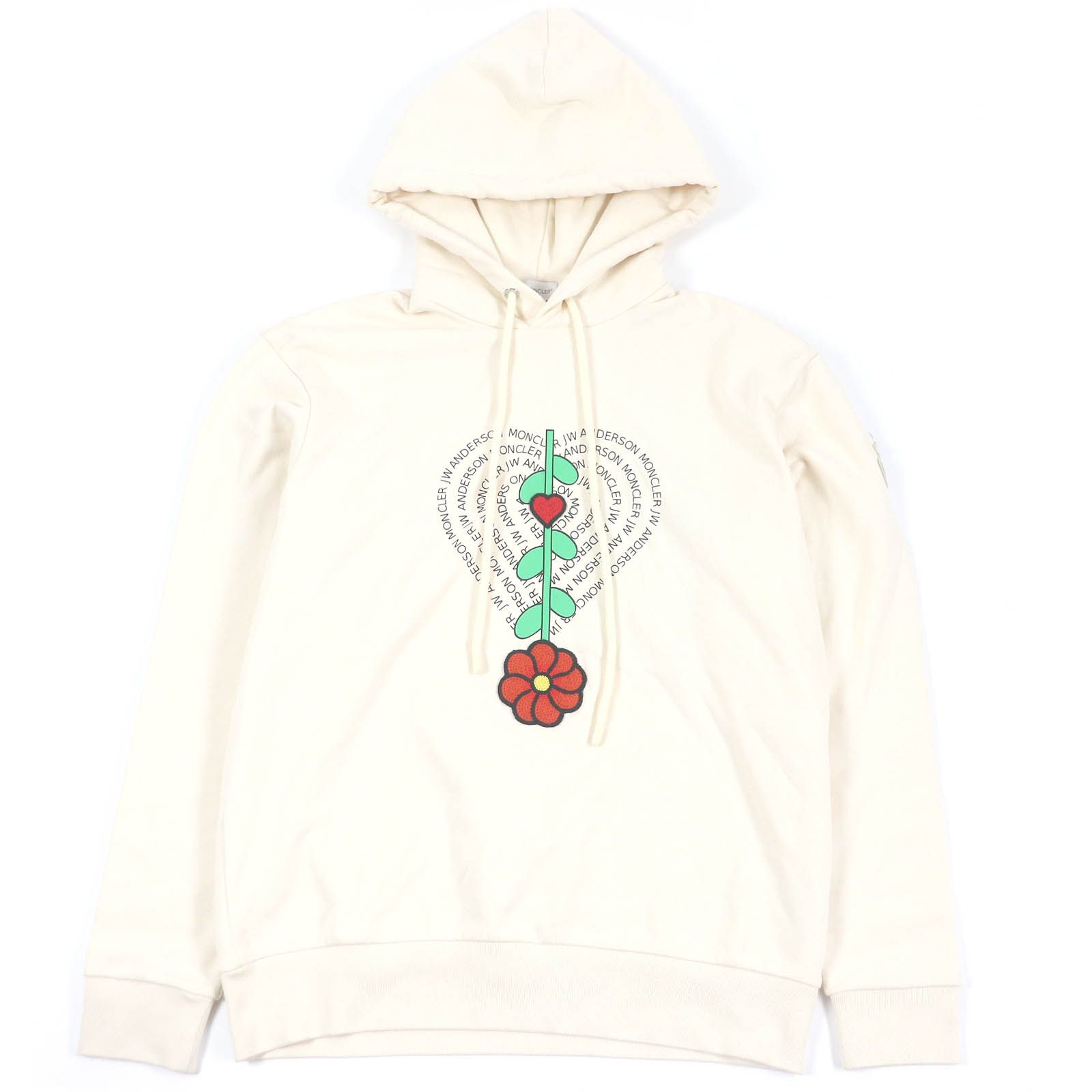 モンクレール ジーニアス 1
 パーカー HOODIE アイボリー メンズ M