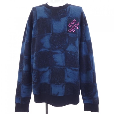 ルイヴィトン LOUIS VUITTON ダミエソルトジャカードクルーネック HLN14WET6 ニット