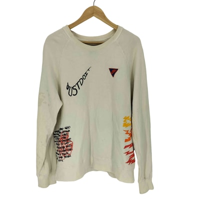 NSW Reflective Graffiti Printing Round Neck Pullover クルーネックスウェット【1142643352784】