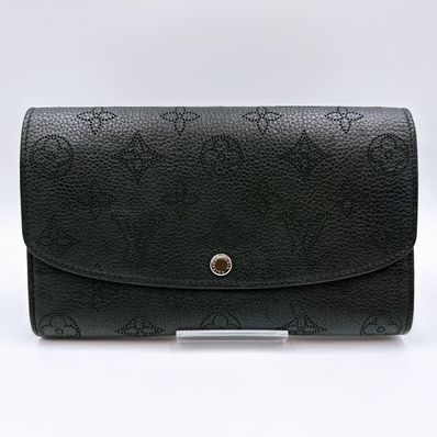 Louis Vuitton Iris Wallet Mahina "Noir"