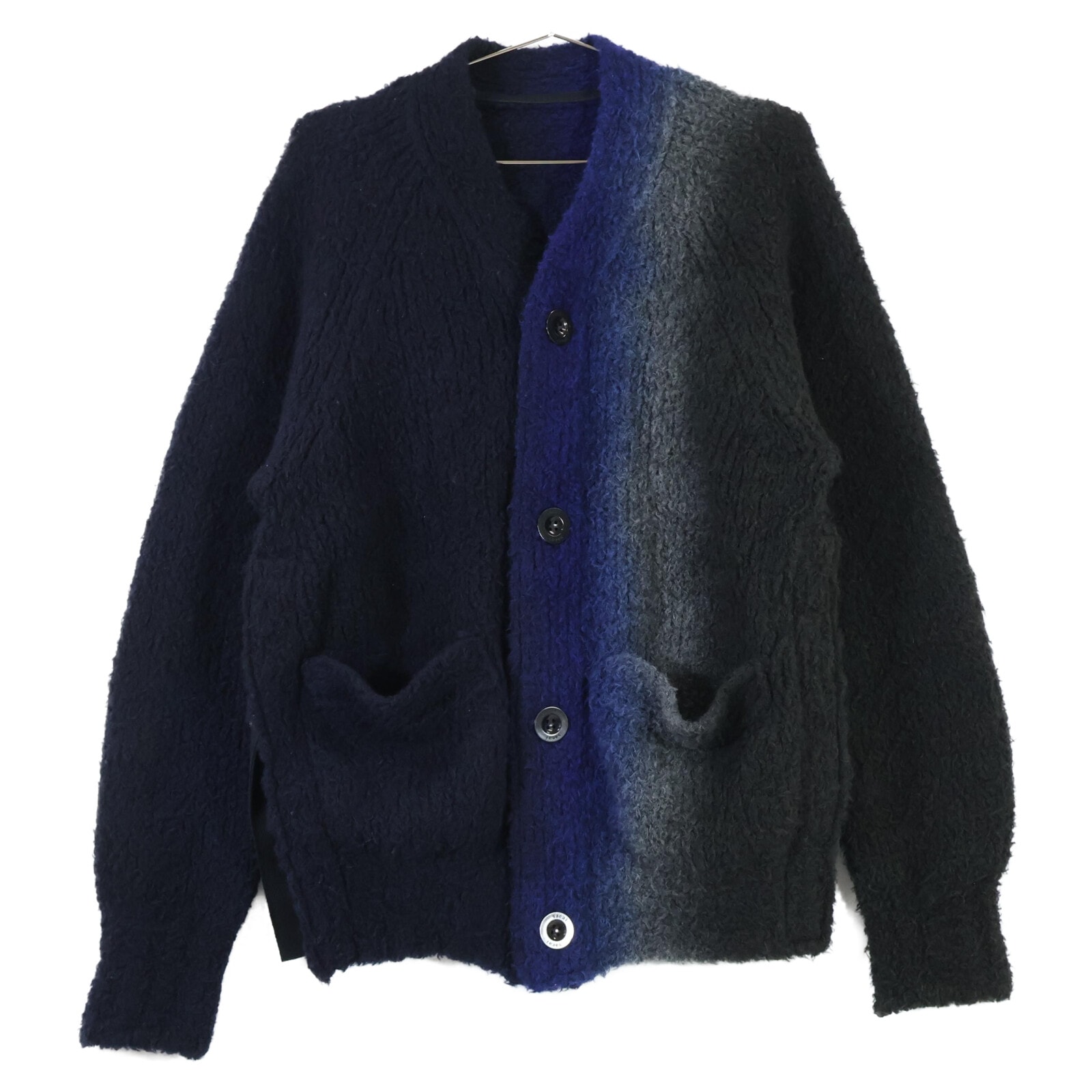サカイ 23AW 23-03167M Tie Dye Knit Cardigan グラデーション ニットカーディガン 0