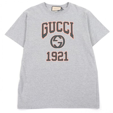 未使用品 グッチ 半袖Tシャツ グレー メンズ XS