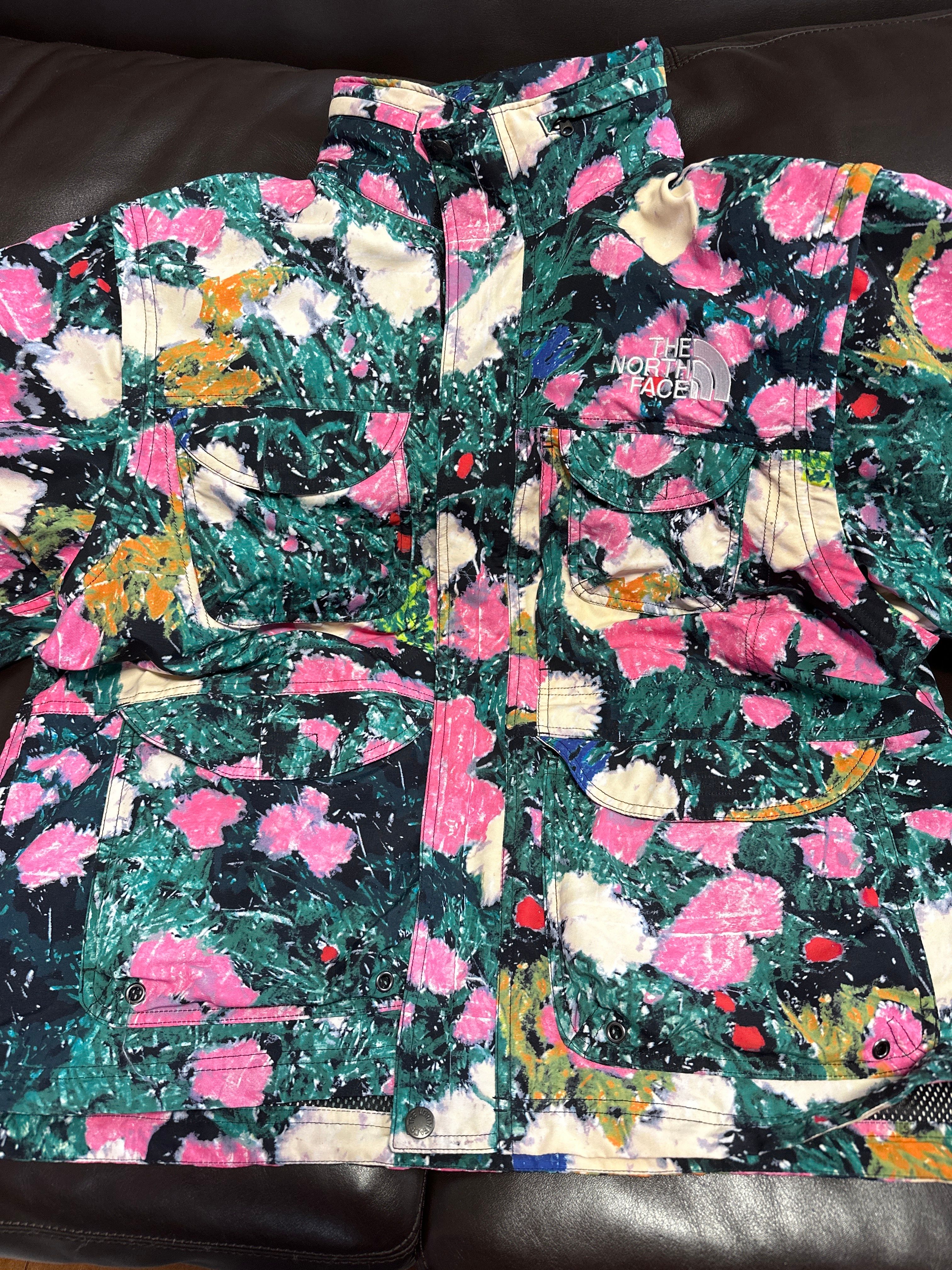 Supreme x The North Face Trekking Convertible Jacket "Flowers"