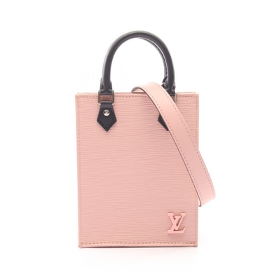 ルイ・ヴィトン LOUIS VUITTON プティット サックプラ 2WAY ハンドバッグ バッグ レザー エピ ローズバレリーヌ レディース ピンク系 / ブラック系 M69575 【中古】