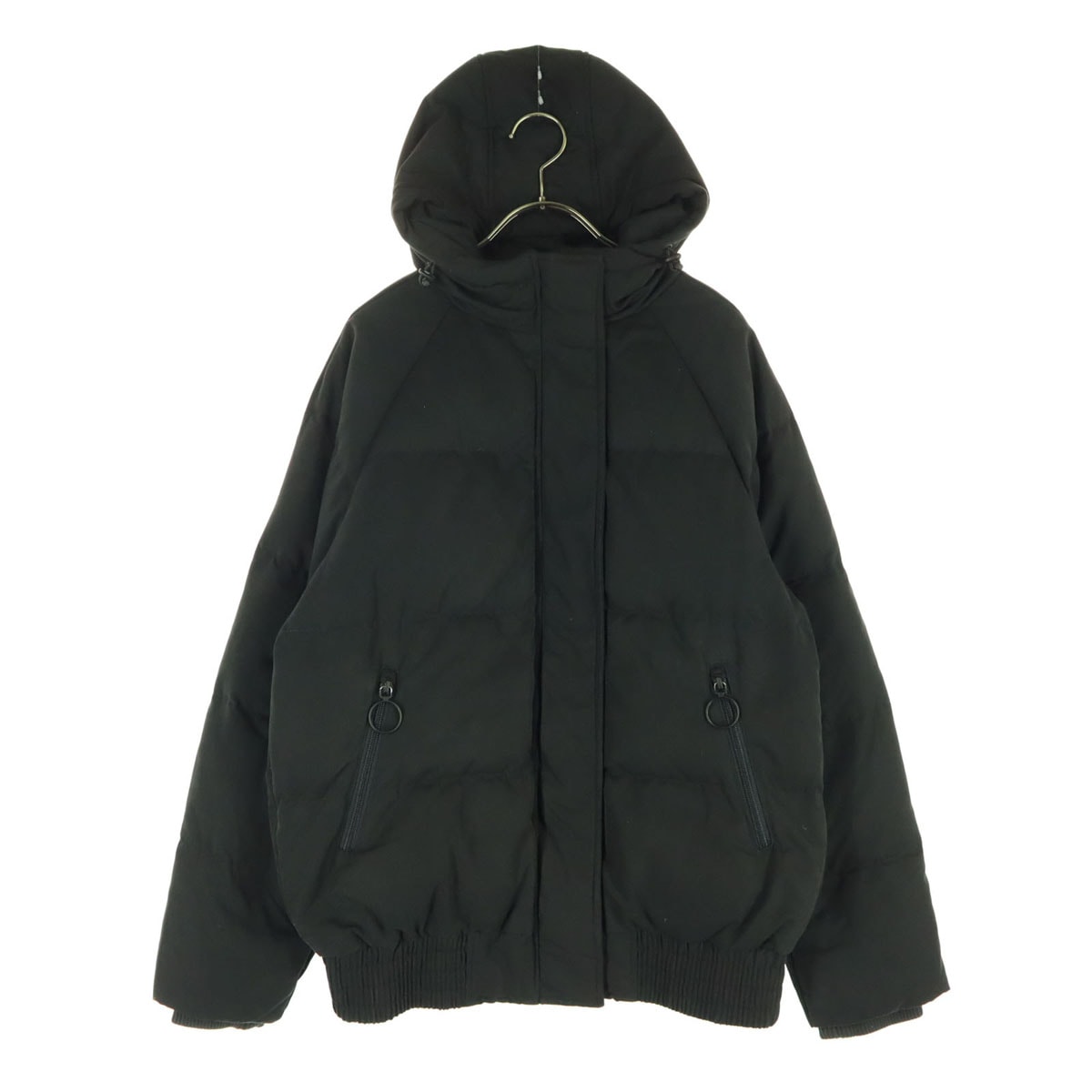 GAP ギャップ フード付 ダウンジャケット XS ブラック