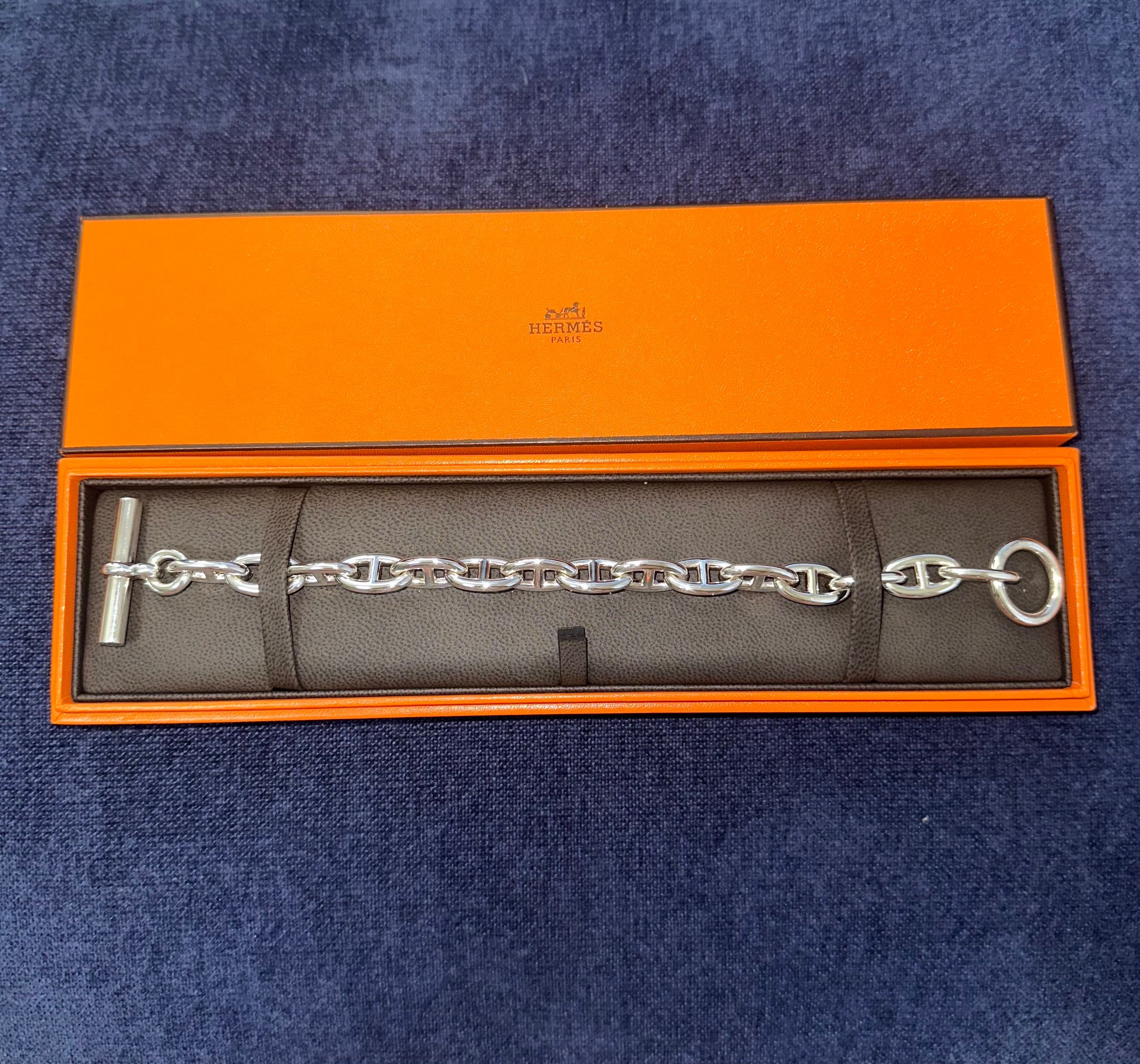 Hermes Chaine D'ancre GM Bracelet "Silver"