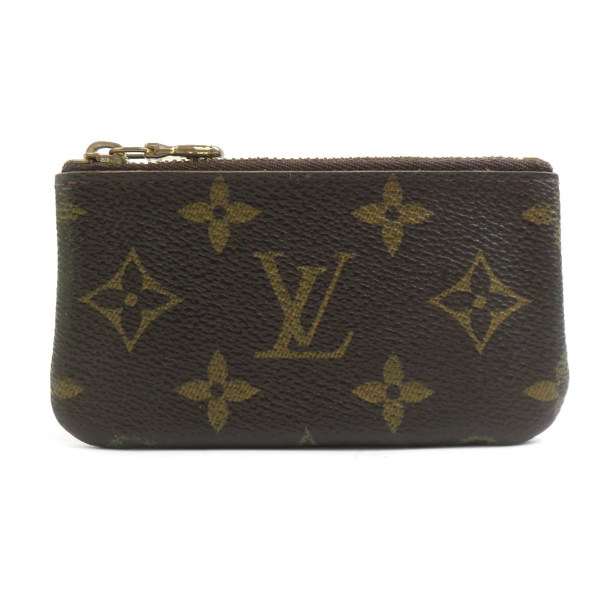 ルイ ヴィトン LOUIS VUITTON キーケース モノグラム ポシェット クレ モノグラムキャンバス ブラウン ゴールド ユニセックス M62650【中古】 e61566a