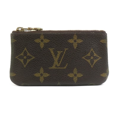 ルイ ヴィトン LOUIS VUITTON キーケース モノグラム ポシェット クレ モノグラムキャンバス ブラウン ゴールド ユニセックス M62650【中古】 e61566a