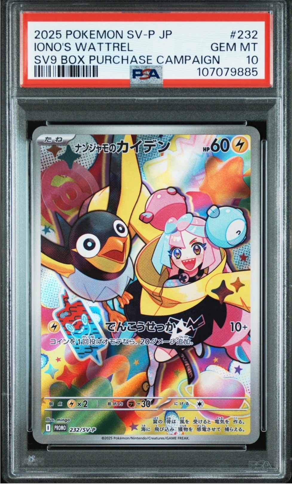 ナンジャモのカイデン P [SV-P 232](プロモーションカード「拡張パック バトルパートナーズ Box購入キャンペーン」)