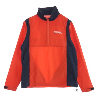 Supreme シュプリーム ジャケット 13SS Half Zip Windbreaker ハーフジップ ウィンドブレーカー ジャケット レッド系 S【中古】