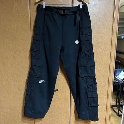 PEACEMINUSONE PMO x NIKE Wide Pants "Black" / G-DRAGON