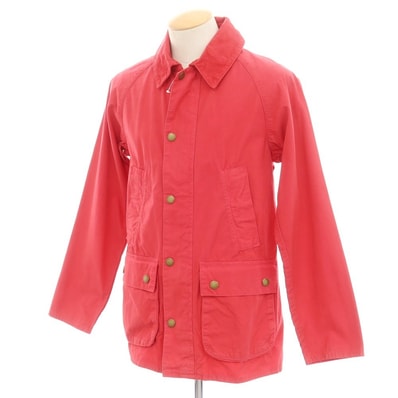 【中古】バブアー Barbour SL Bedale コットン ビデイルジャケット レッド【サイズ36】【メンズ】