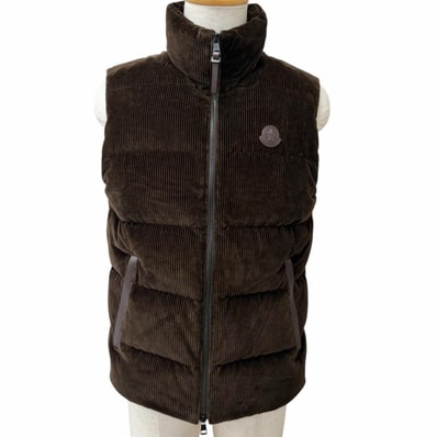 極美品 モンクレール ダウンベスト ACRAB GILLET ブラウン メンズ 1