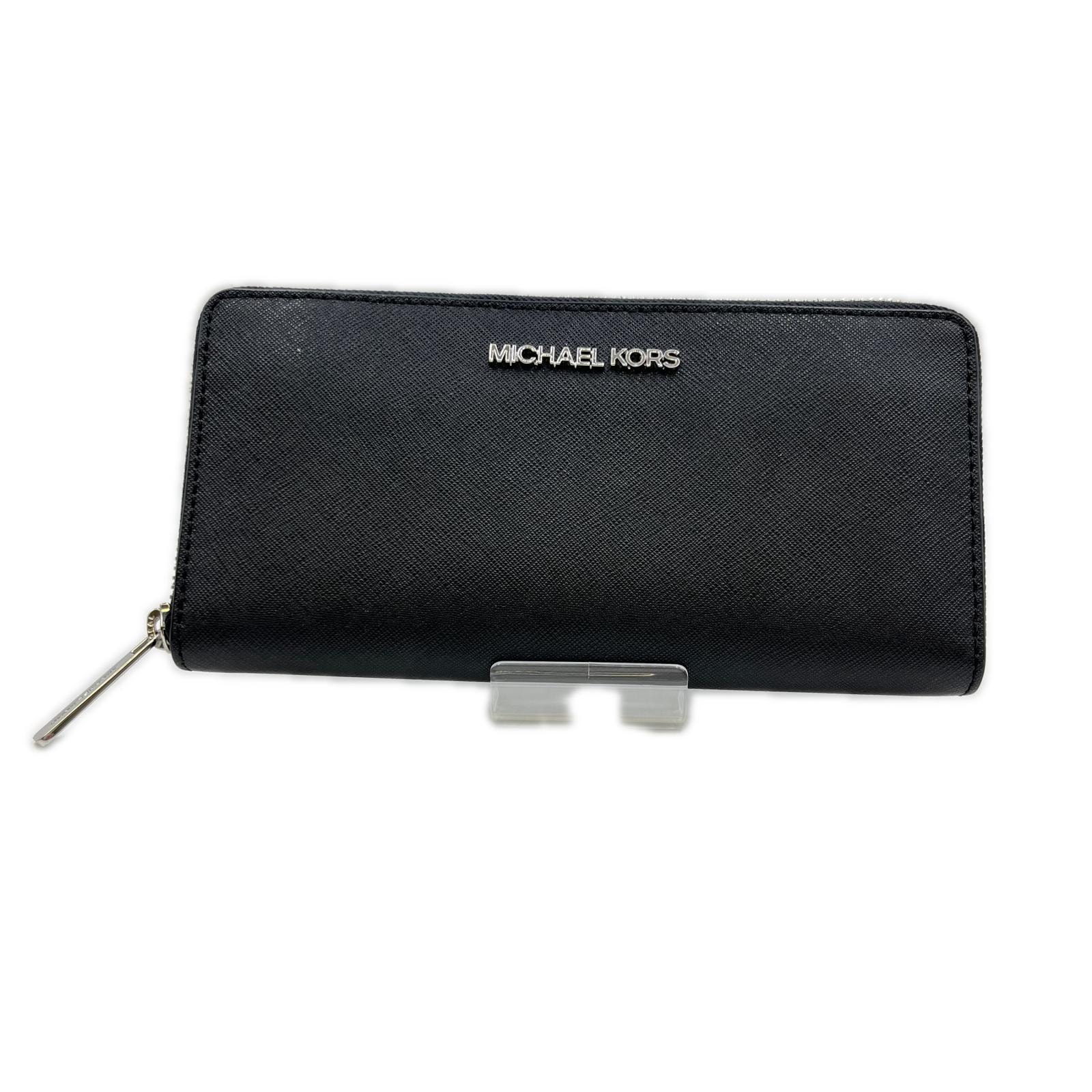 MICHAEL KORS マイケルコース ラウンドファスナー財布 35F5STVZ3L ブラック