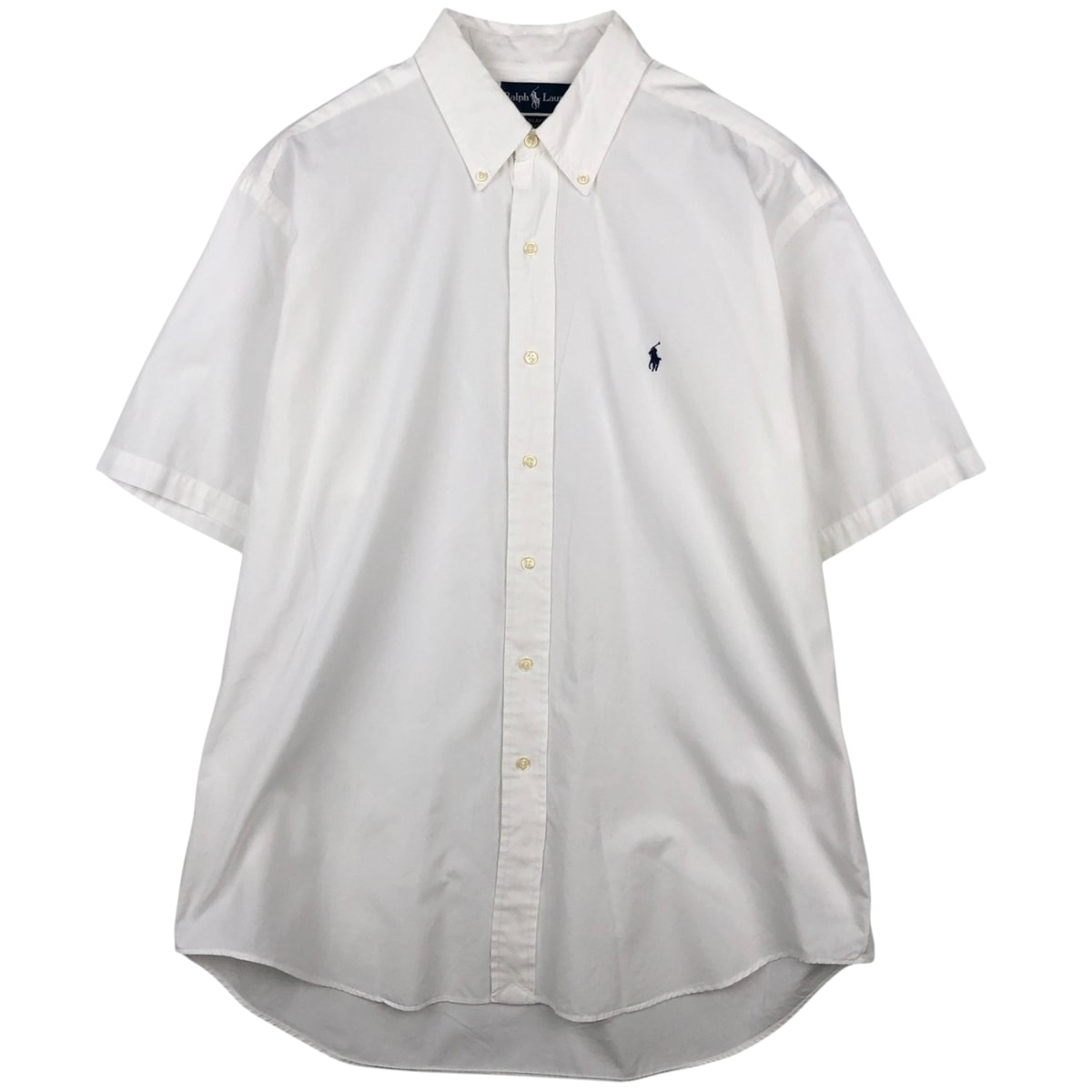 古着 ラルフローレン Ralph Lauren BLAKE 半袖 ボタンダウンシャツ メンズL相当/eaa641056