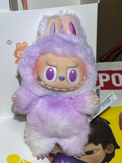 POP MART THE MONSTERS (LABUBU) Big into Energy Series Plush Pendant LUCK