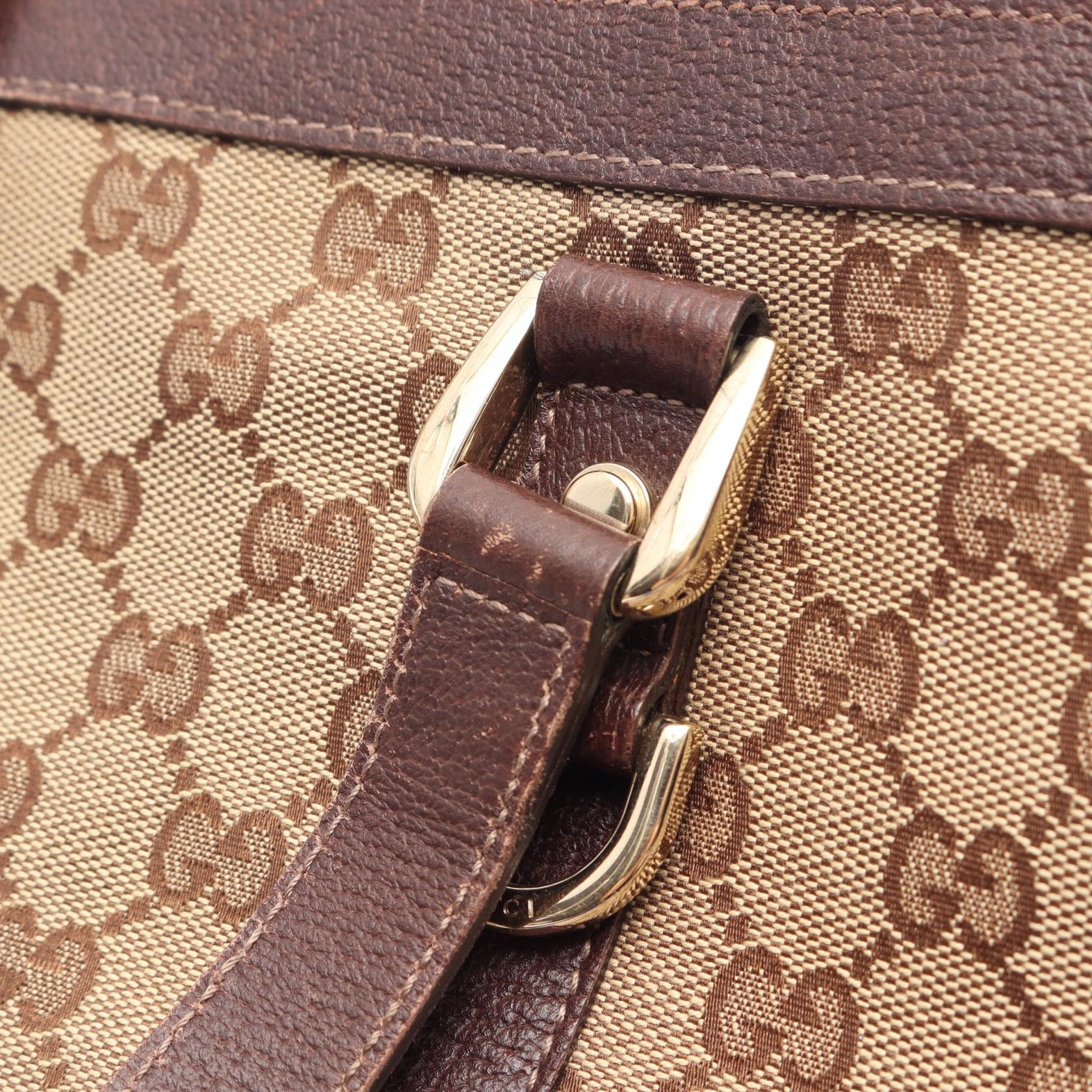 D (傷や汚れあり)】グッチ GUCCI アビー GGキャンバス トートバッグ