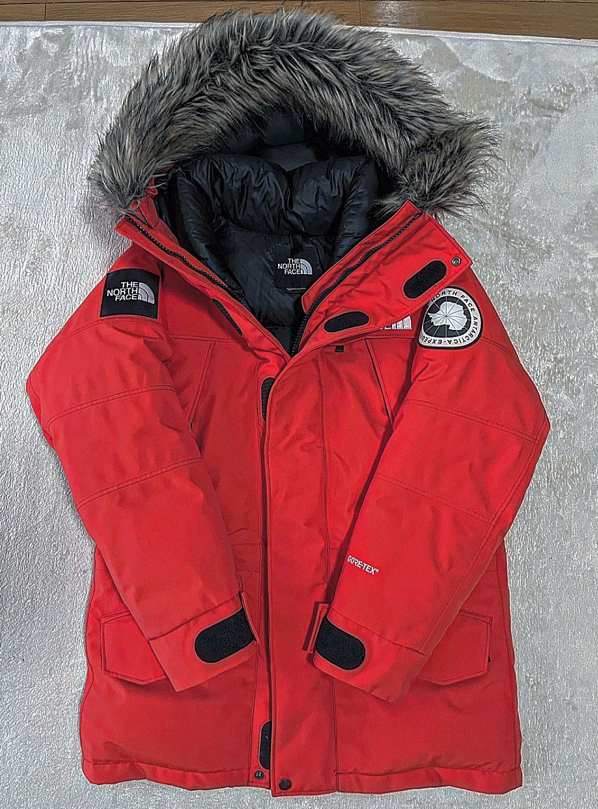 The North Face Antarctica Parka "Papaya Orange"