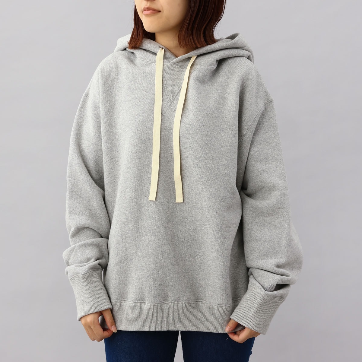ジルサンダー JIL SANDER パーカー 052 J02GU0105 フーディー グレー