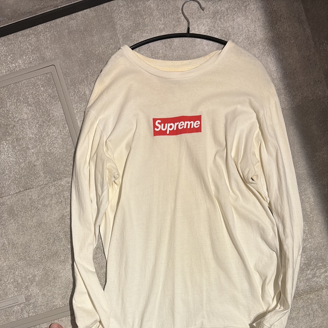 Supreme Box Logo L/S Tee "White"