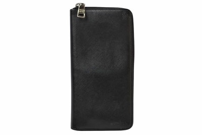 プラダ 財布 PRADA 長財布/ラウンドファスナー 2M1264 SAFFIANO/サフィアノ ブラック【中古】