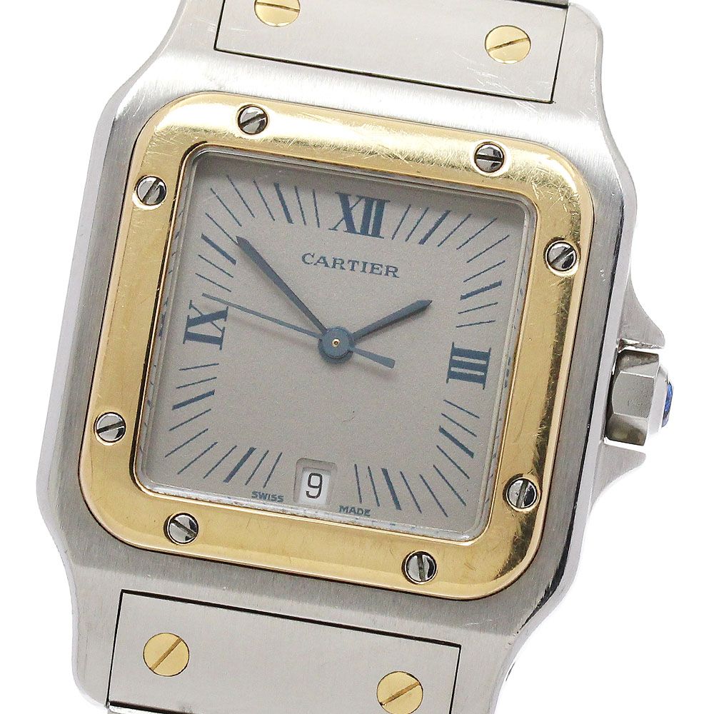 カルティエ サントスガルベLM  W20023C4 メンズ 【中古】